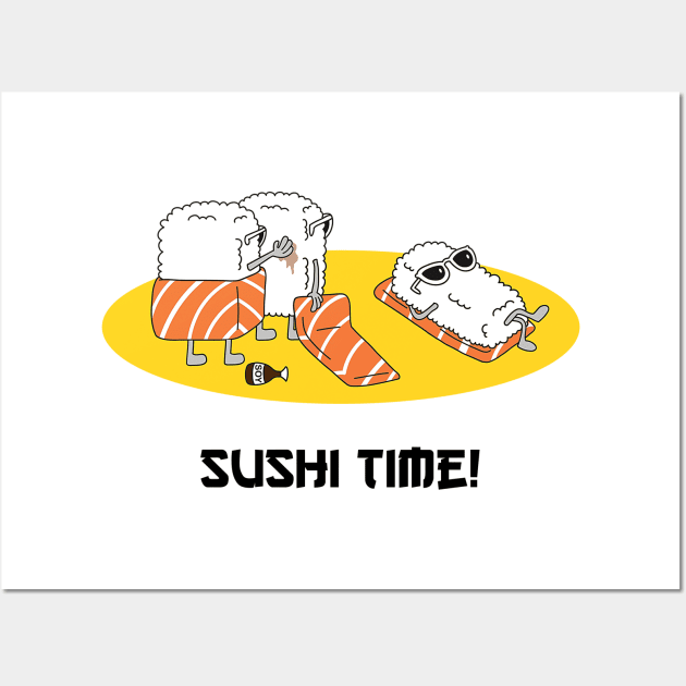 Sushi Time! Wall Art by Printadorable